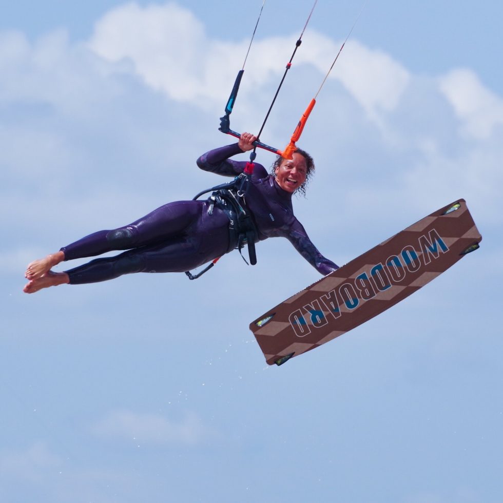 Bibiana Magaji Woodboard Basalt Duotone Kite