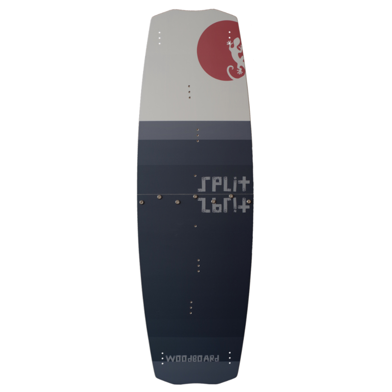 Woodboard Split, a Freeride Twintip Split Kiteboard for all kitesurfing levels!