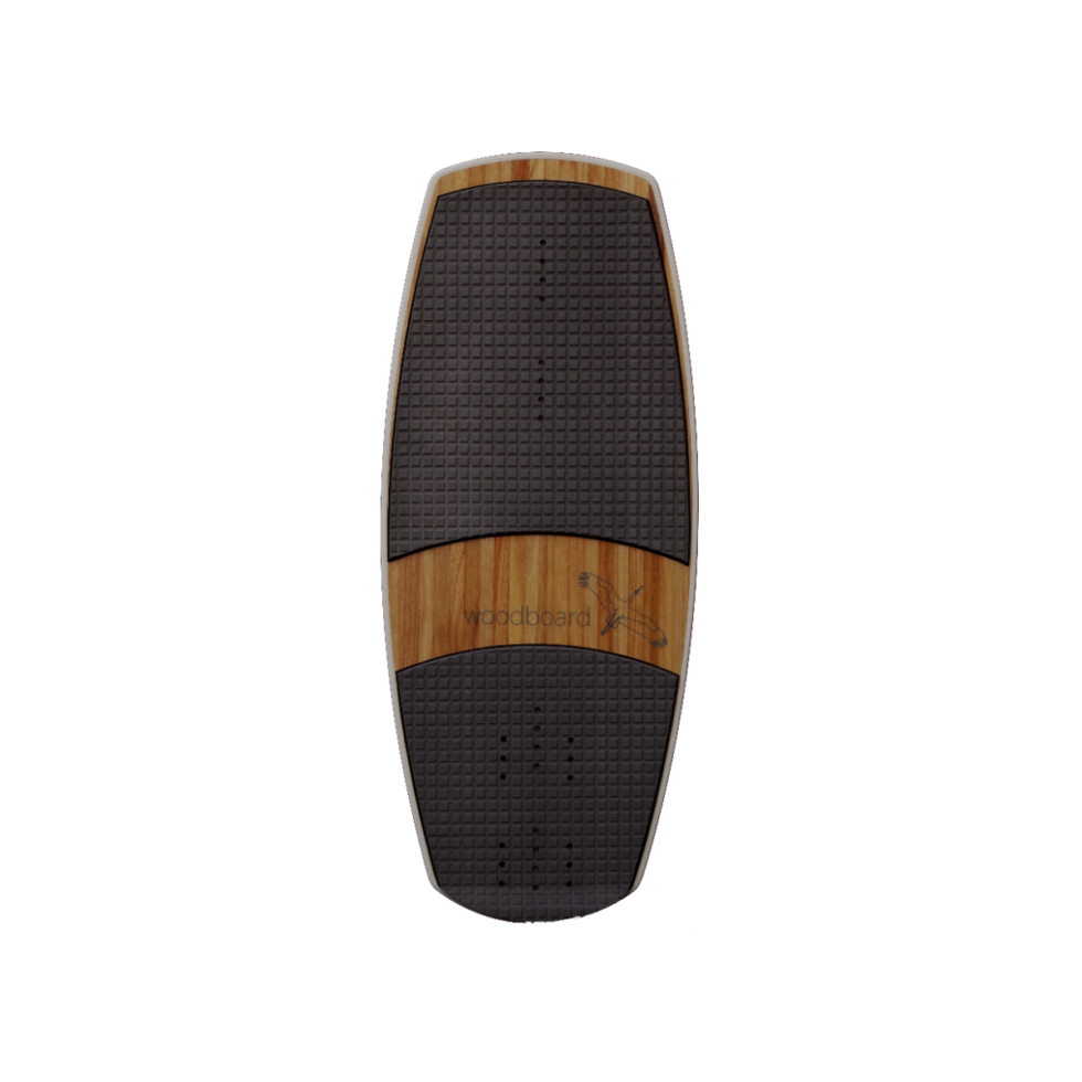 Woodboard Stork, un foil kiteboard avec un noyau en bois